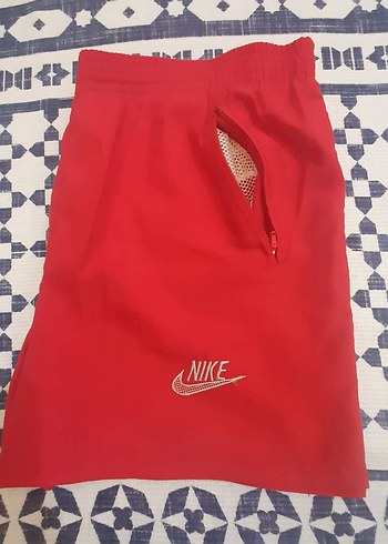 Kırmızı Nike Erkek Spor Şort - Görsel 3