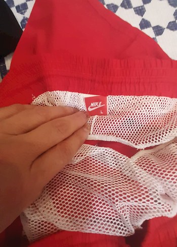 Kırmızı Nike Erkek Spor Şort - Görsel 4