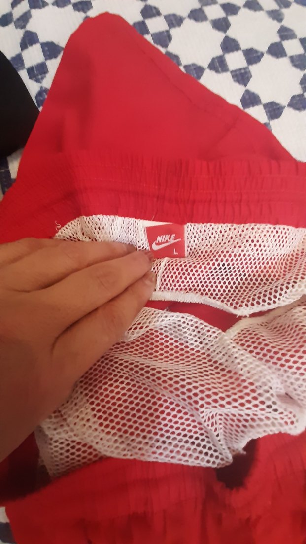 Kırmızı Nike Erkek Spor Şort - Görsel 4