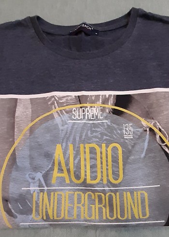 Audio Underground Baskılı Tişört - Görsel 3