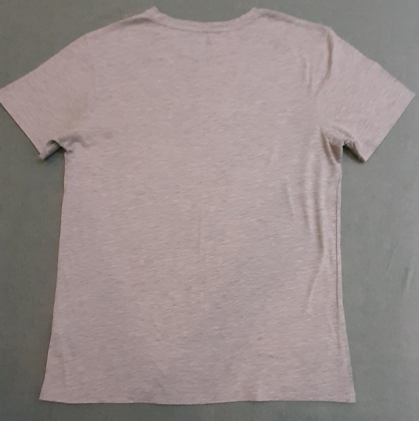 Gri Erkek Tişörtü, Kısa Kollu, Baskılı - Görsel 3