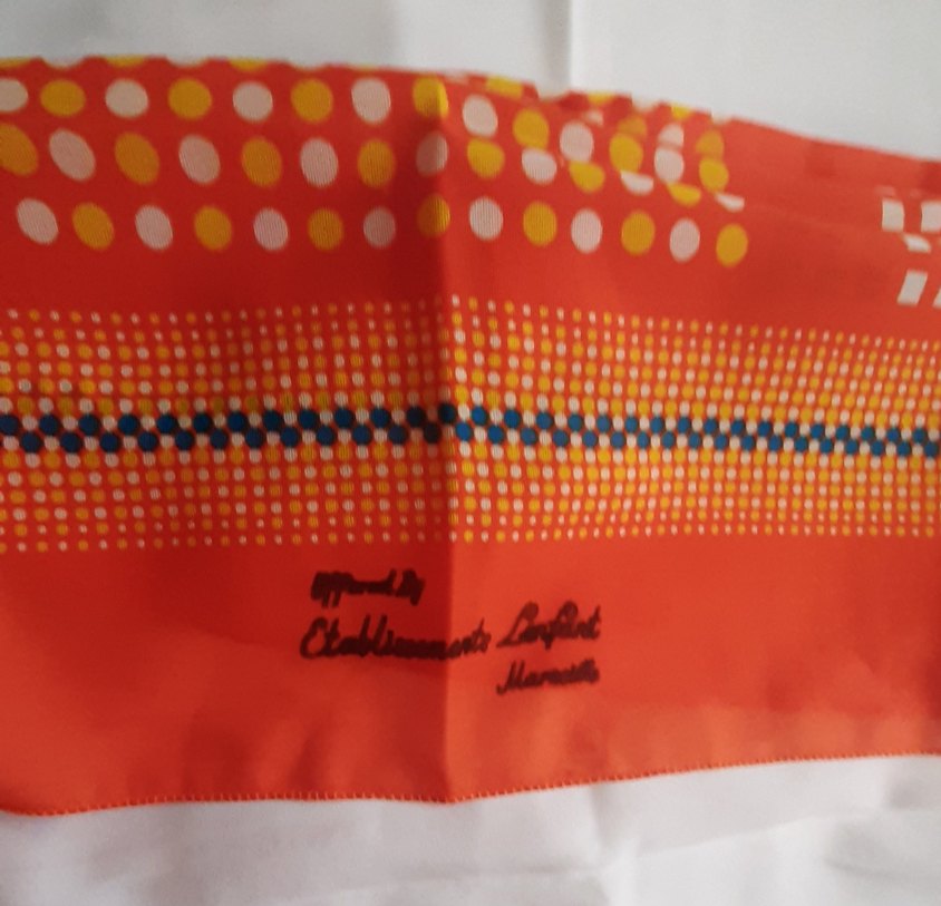 Turuncu Uzun Kadın Şal - Görsel 4