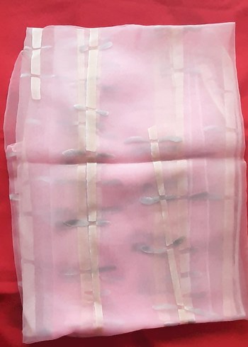 İpek görünumlü şifon Fular/ Şal - Görsel 6