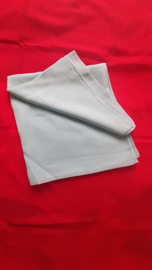 Mor ve Açık yeşil Renginde Fular / Başörtü - Görsel 4