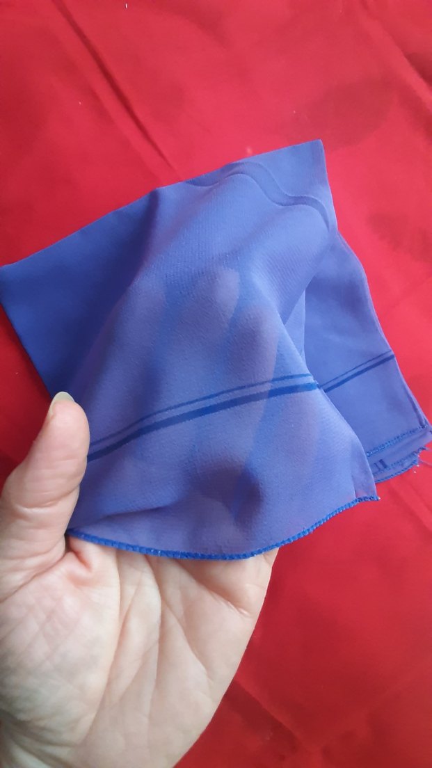 Mor ve Açık yeşil Renginde Fular / Başörtü - Görsel 5