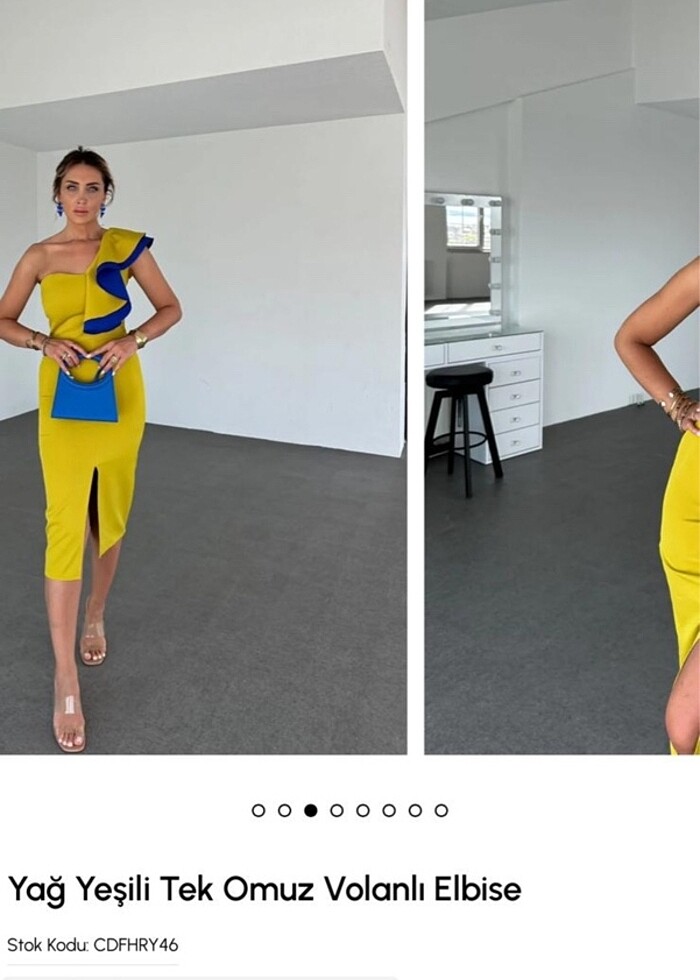 Yeşil elbise
 - Görsel 2