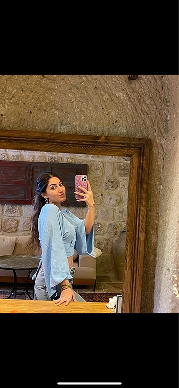 Crop salaş keten - Görsel 2