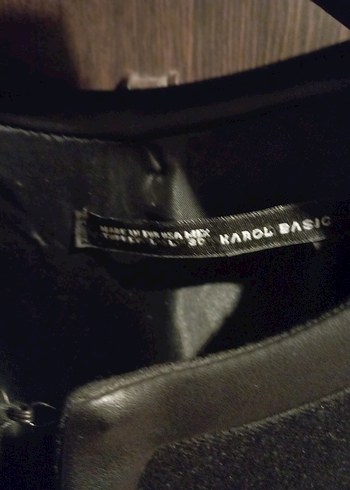 Siyah Deri Kemerli Kadın Ceket - Görsel 6