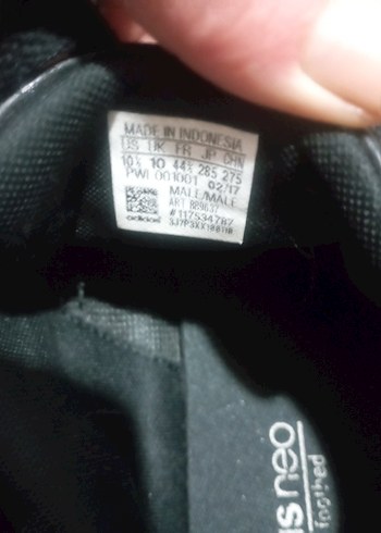 Adidas Siyah Bağcıklı Kadın Spor Ayakkabı - Görsel 6