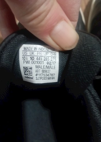 Adidas Siyah Bağcıklı Kadın Spor Ayakkabı - Görsel 7