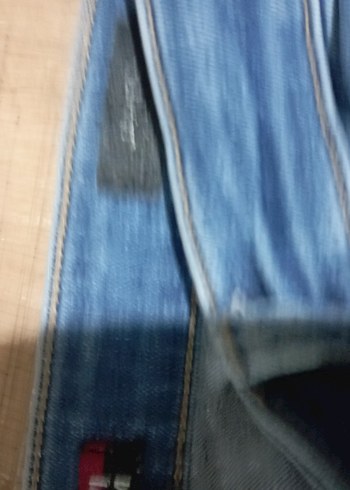 Kadın Mavi Midi Denim Pantolon - Görsel 2