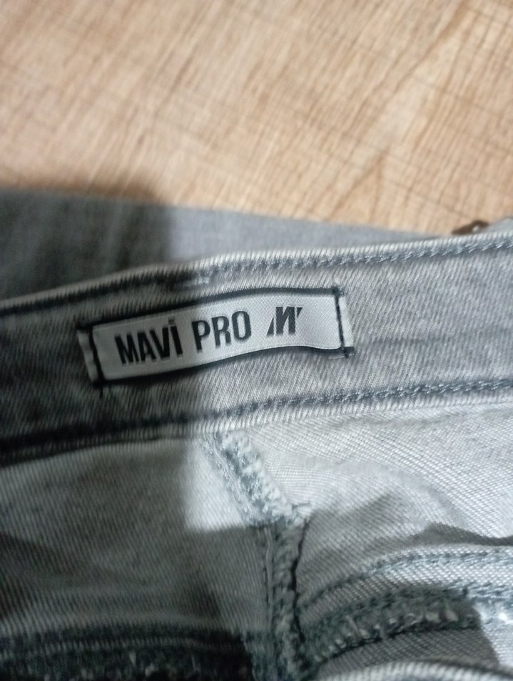 Gri Regular Fit Erkek Denim Pantolon - Görsel 3