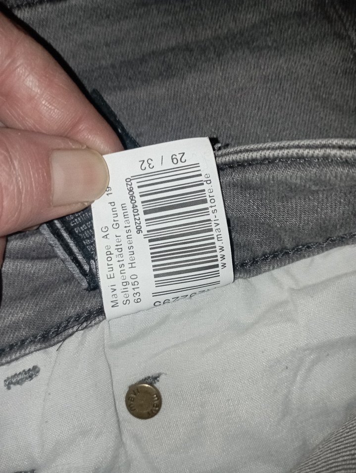 Gri Regular Fit Erkek Denim Pantolon - Görsel 4