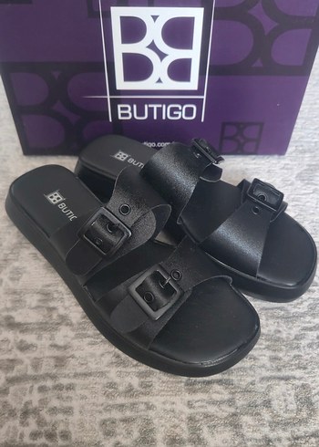Butigo Siyah Kadın Terlik