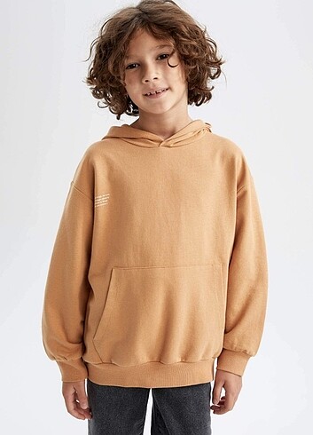 DeFacto Erkek Çocuk Kapüşonlu Sweatshirt