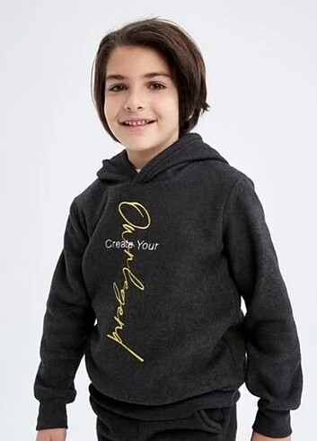 DeFacto Erkek Çocuk Polar Sweatshirt