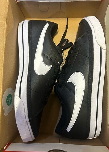 40 Beden siyah Renk Nike Court Legacy Erkek Ayakkabı