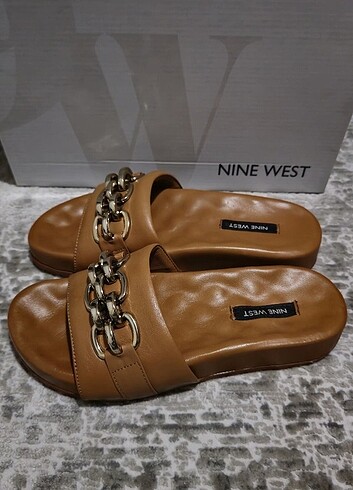 36 Beden kahverengi Renk NineWest Terlik