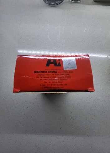 Orijinal kızıl saç boyası ve Hint kınası 7X10 gr Şase  - Görsel 2