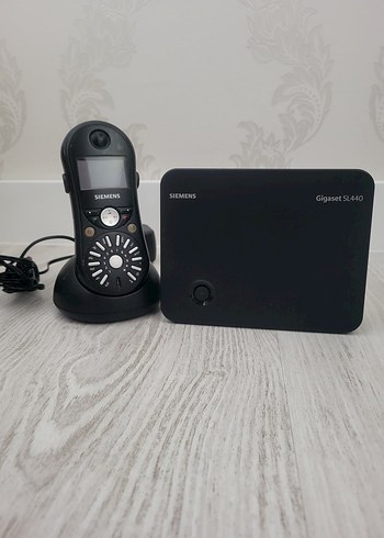 Siemens Gigaset SL440 Kablosuz Telefon Siyah