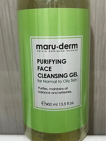 Diğer MARU DERM YÜZ TEMİZLEME JELİ