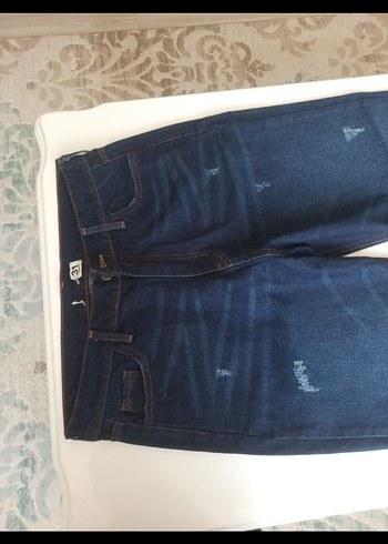 Diğer Koyu Lacivert Erkek Denim Pantolon