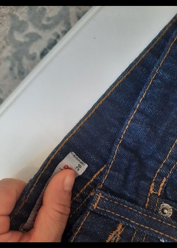 Diğer Lacivert Kadın Regular Fit Midi Kot Pantolon