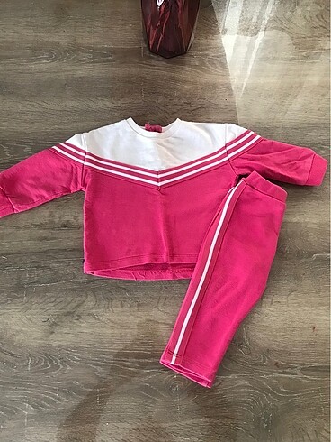 Lcw kız bebek alt üst pembe takım