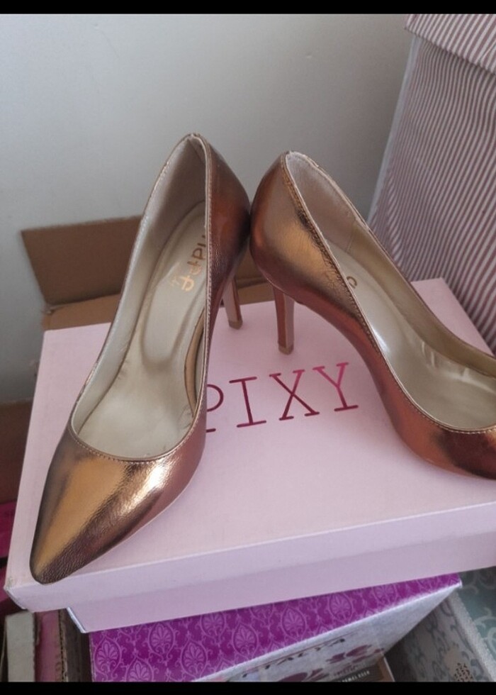 Roses gold  stiletto ????  - Görsel 2