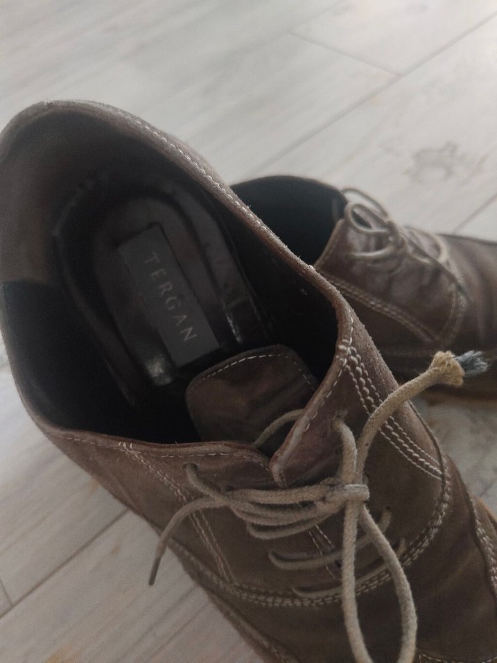 Erkek Kahverengi Minimalist Bağcık - Görsel 4