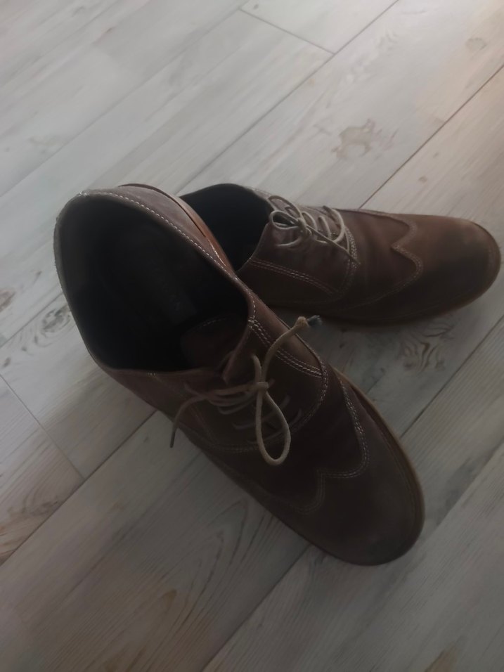 Erkek Kahverengi Minimalist Bağcık - Görsel 2