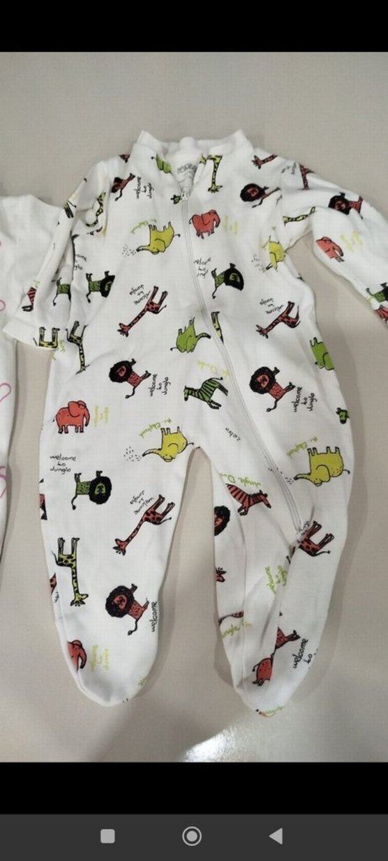 Renkli Desenli Bebek Tulumları - Görsel 3