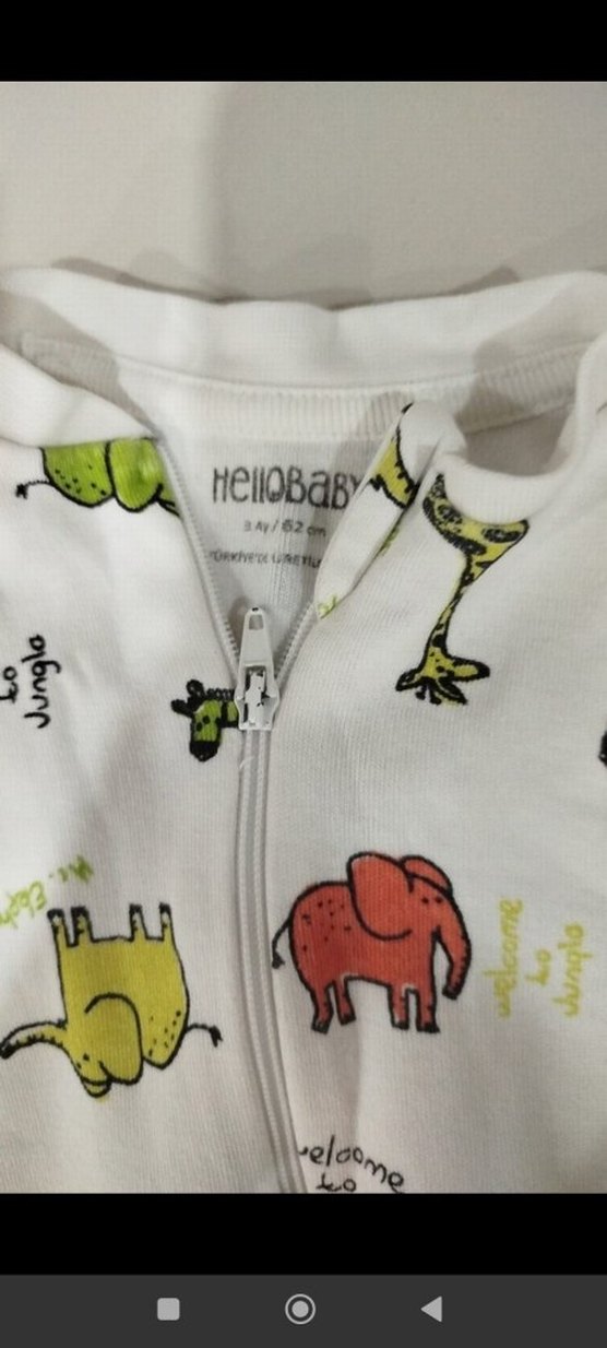 Renkli Desenli Bebek Tulumları - Görsel 4