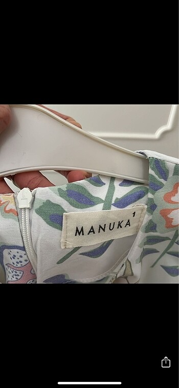 m Beden çeşitli Renk Manuka elbise