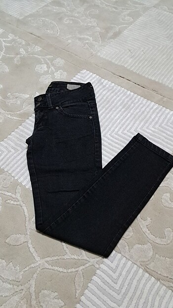 27 Beden siyah Renk Ltb jeans denim siyah dar paça kot pantolon 