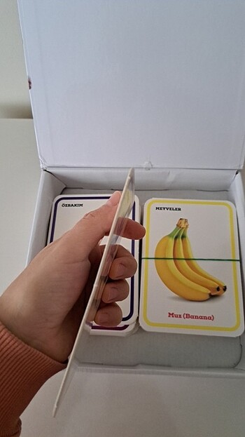  Beden Renk Diytoy flash cards ilk 100 sözcük 