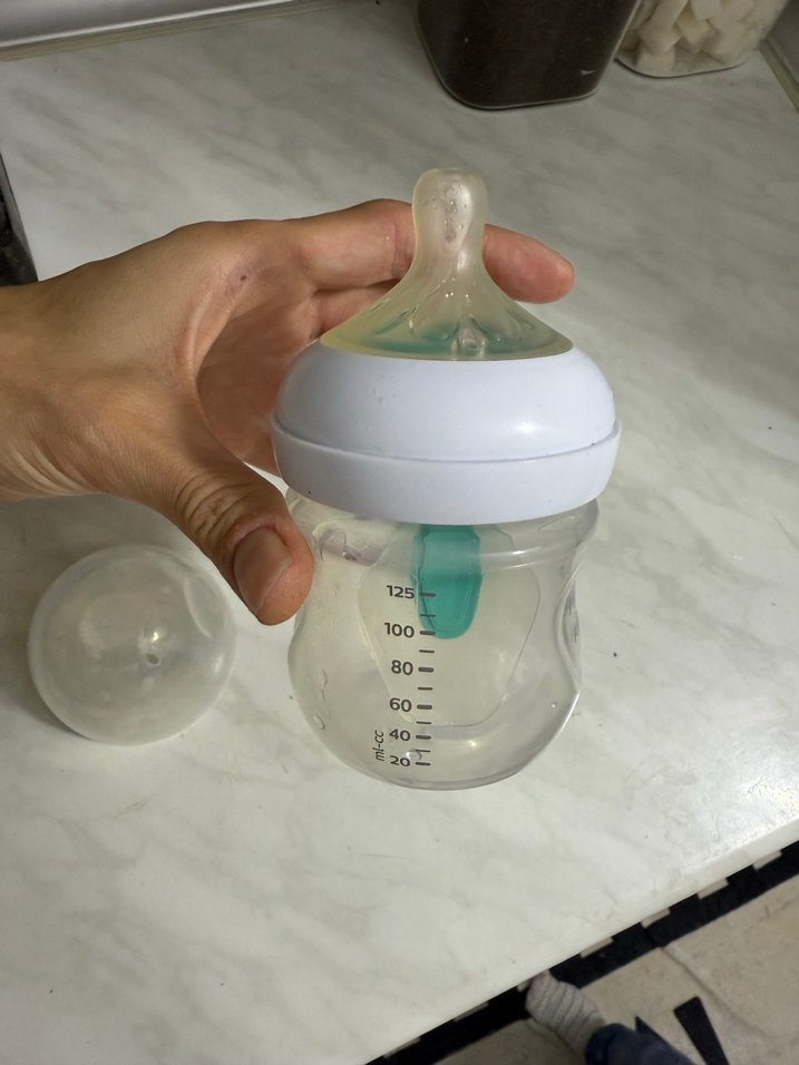 Philips Avent Beyaz Bebek Biberonu - Görsel 3