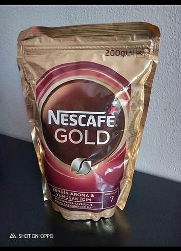 Hiç açılmamış kahve 209 Gr 