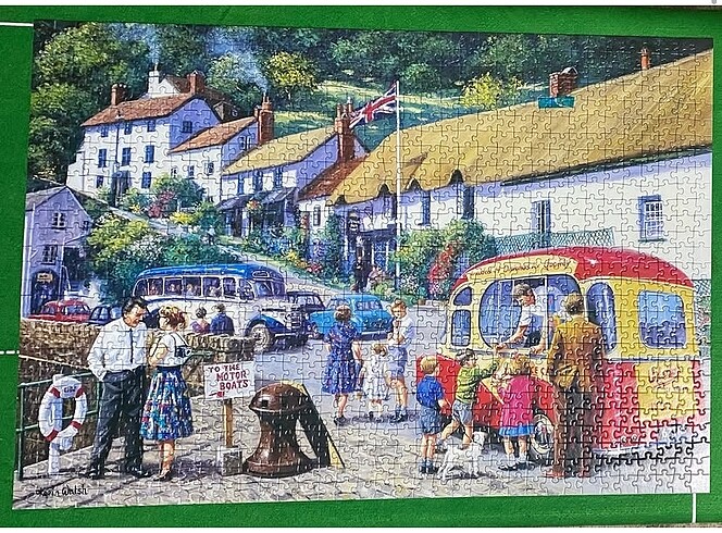 1000 parça Ravensburger Puzzle