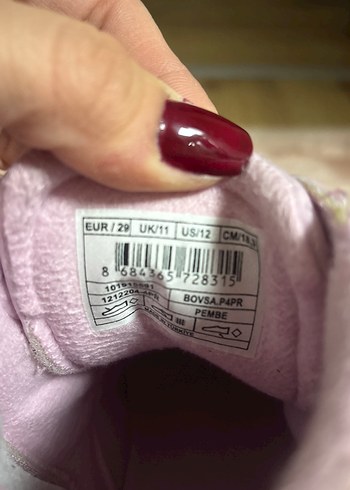 Kız Çocuk Pembe Cırtlı Bot - Görsel 4