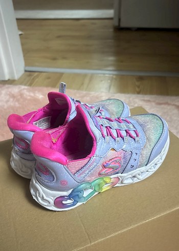 Kız Çocukları İçin Pembe Tie-Dye Sneaker - Görsel 2