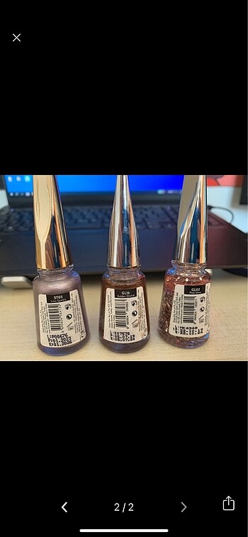 Flormar Flormar glitter ojeler