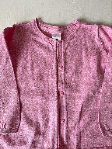 H&M H&M 9/12 pembe hırka