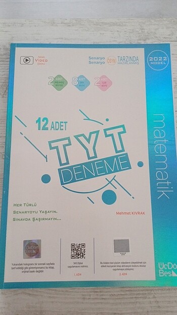  Üç Dört Beş TYT-AYT Matematik Deneme