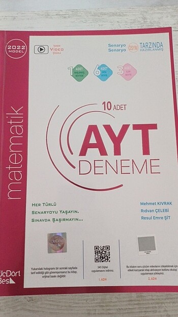  Beden Üç Dört Beş TYT-AYT Matematik Deneme