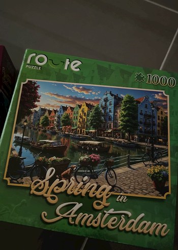 1000 Parça Renkli Puzzle Seti - Görsel 3
