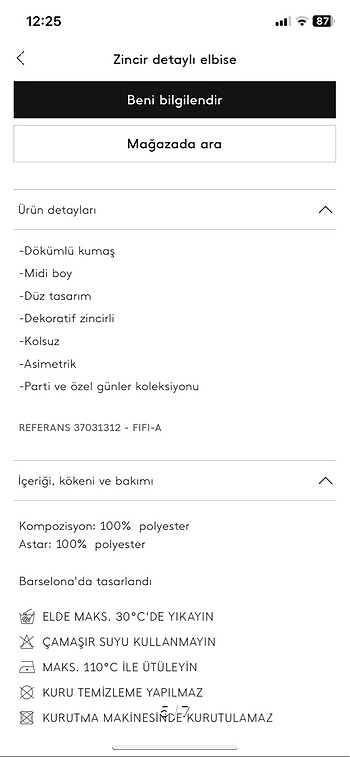 m Beden beyaz Renk Mango beyaz elbise