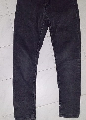 11-12 Yaş Beden Gri erkek çocuk Denim Normal Boy Pantolon