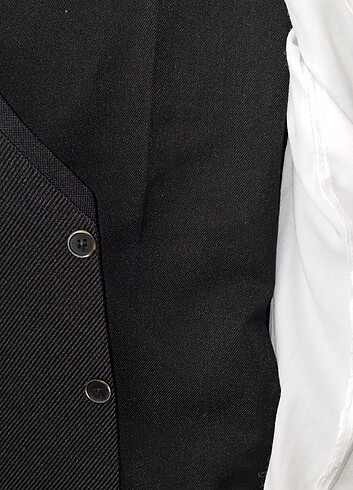 9 Yaş Beden siyah Renk Erkek çocuk takım elbise yelekli takım