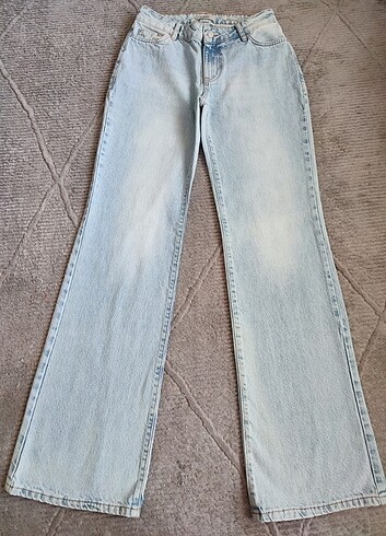 36 Beden Zara boot cut Jean kot pantolon